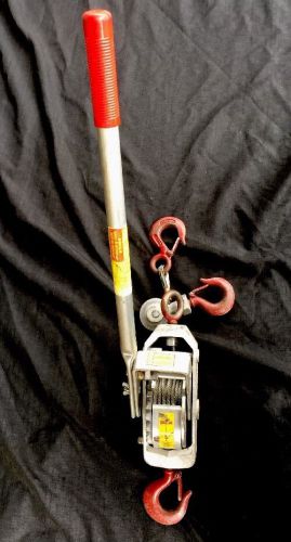 Lug-all ratcheting hoist come along 3000lb . made in usa!! perfect condition for sale