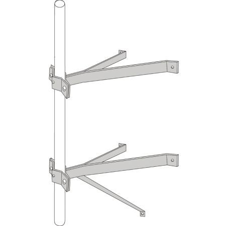 Rohn products llc - 8&#034; clearance wall mount for sale