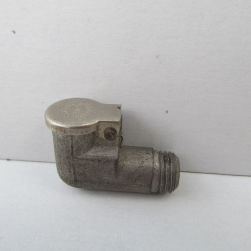 Live steam locomotive oil cup 1/8-27 npt -threaded elbow for sale