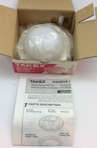 Takex Pulnix Passive Infrared Sensor PA-6810E 360 Degree Round Protection