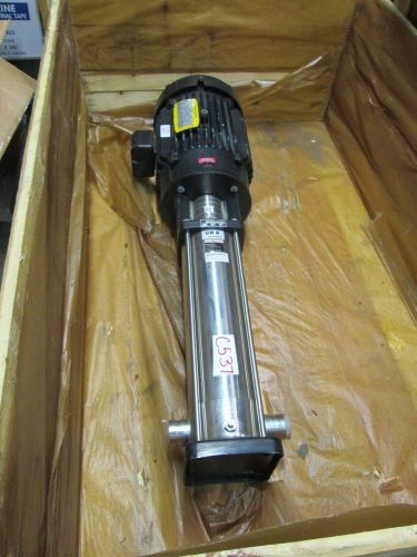 Grundfos cr8 pump type: crn16-100-u-p-g-auue h: 593&#039; 20 hp 84 gpm (new) for sale