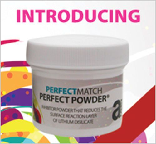 PERFECT POWDER® 100 Gram lithium disilicate reaction layer inhibitor powder
