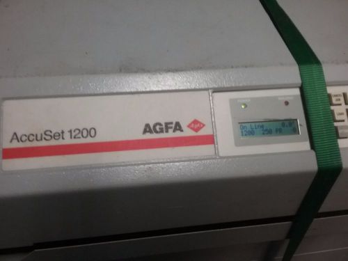 Agfa accuset-1200 imagesetter for sale