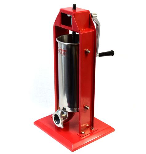 Used vivo sausage stuffer vertical stainless steel 5l/11lb 11 pound meat filler for sale