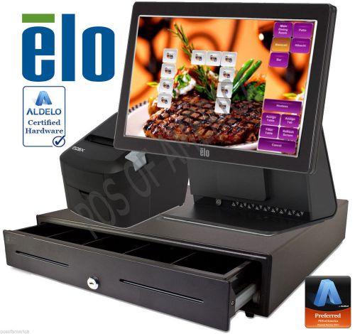 ALDELO  PRO ELO STEAKHOUSES RESTAURANT ALL-IN-ONE COMPLETE POS SYSTEM NEW