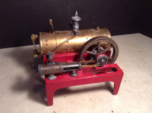 Circa 1900 antique horizontal toy steam engine for sale