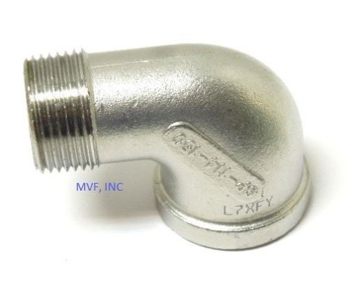 1/8&#034; NPT 90* STREET ELBOW 150# 304 STAINLESS &lt;820.WH