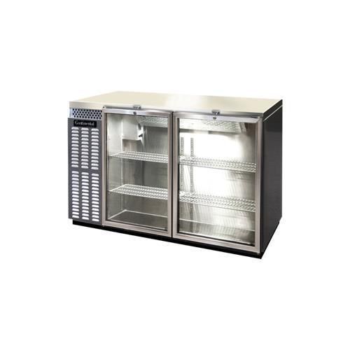 Continental Refrigerator BBUC50S-SS-GD Back Bar Cabinet, Refrigerated