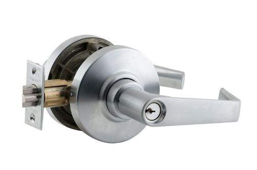 Schlage AL80PD SAT 626 Al Series Storeroom Lock, Satin Chrome