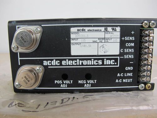 AC DC Electronics OEM12D1.5 Power Supply 12V / 1.5A