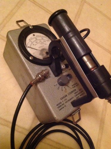 Eberline E520 Geiger Counter, Two Probes, And SK-1 External Speaker.