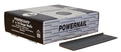 Powernail- Powercleats 16 Gauge Flooring Nails 2inches- 5,000 Nails