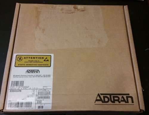 Adtran, 1187550g2, bvl3ae8dta, ta5k ge 4-port lm 1/2.5, ge 4-pt, lm, 1/2.5, new for sale