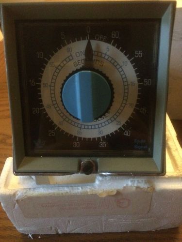 NEW EAGLE SIGNAL HG101A6 ELECTRIC REPEAT CYCLE TIMER 120VAC/60HZ; 60 S