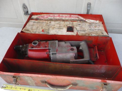 Milwaukee 5310 Electric Demolition Hammer Rotary Drill with case and handle