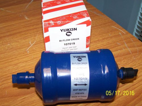 YUKON 107019 BI FLOW DRIER 3/8&#034; ODF INLET AND OUTLET