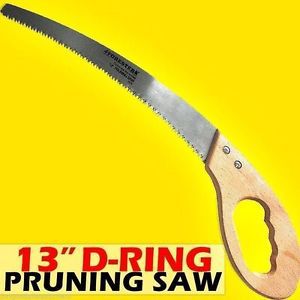 Professional 13&#034; Pruning Saw with D-Ring Handle made of SK5 Steel. Only $19.95