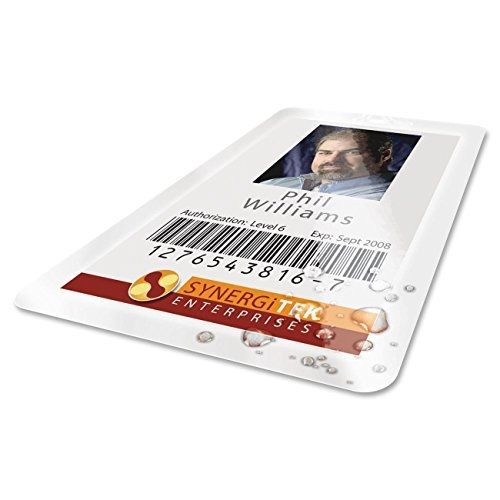 GBC HeatSeal UltraClear Thermal Laminating Pouches, Badge ID Card Size, Clear,