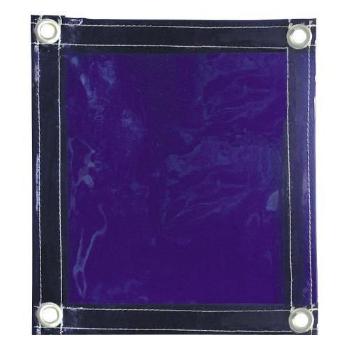 Tillman 604R68 6&#039; X 8&#039; 1 Panel Transparent Blue Vinyl Welding Curtain New