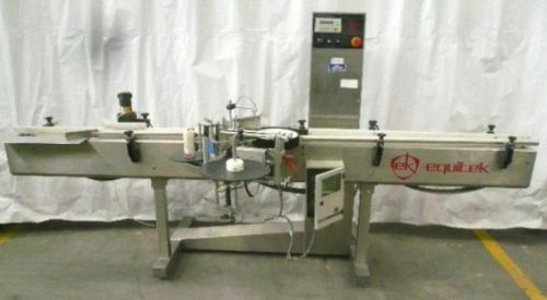 Equiteck stailess steel wraparound labeler. - m10645 for sale