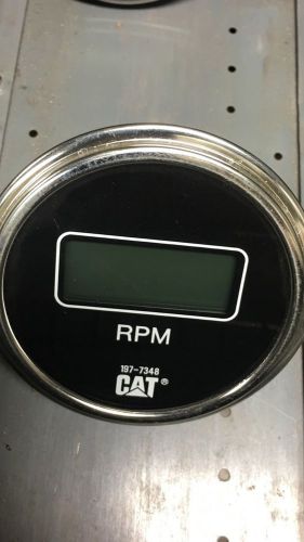 NOS Caterpillar CAT RPM Electrical Digital Tachometer 197-7348 6680014202178