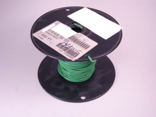M16878/4-BKE5 MIL PTFE Extruded Hookup Wire 14 AWG 19 X 27 Green 75&#039; Partial