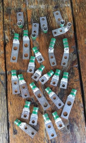 Burndy Lugs 6 AWG to 1/0  Flex &amp; Stranded Lot Of 149 NOS Free Shipping