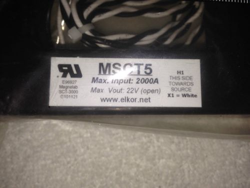 Magnelab current transformer split core 3 phase 2000 amp  ct&#039;s msct5  sct-3000 for sale