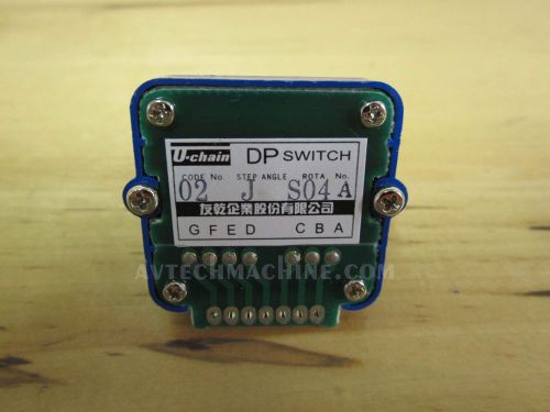 U-CHAIN ROTARY SWITCH DP02-J-S04 21 POSITION
