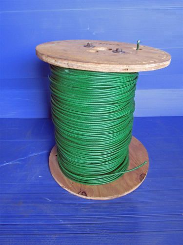 Srml wire green 12 awg 850&#039; ft fiber glass braid appliance hi temp motor stage for sale