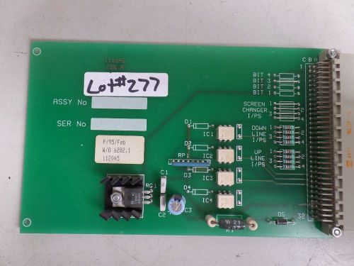 2 pcs of 112045 SMEMA Interface Cards for DEK Machines ISS A 6282.1 62821 AVO2
