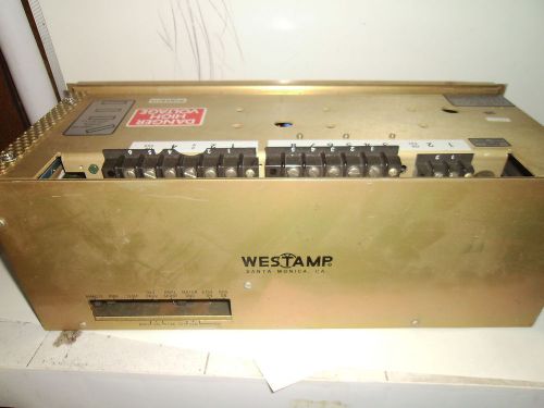 WESTAMP SERVO AMP M# A66212-16F2-5-03  G.E. P# 46-218107