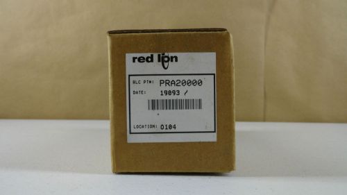 Red Lion Pulse Rate To Analog Converter PRA20000 NEW