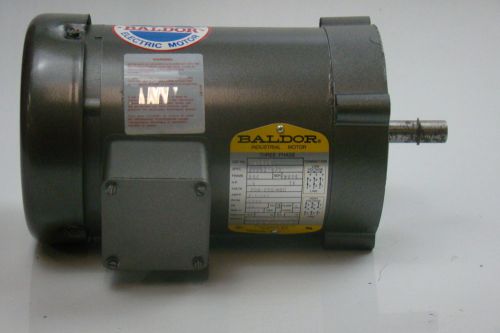 New baldor electric motor  vm3538 1/2 hp, 1725 rpm 3 phase for sale