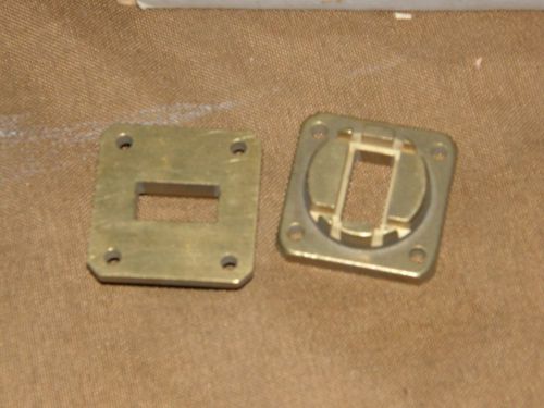 Penn engineering wr75 waveguide flange brass 18 count solder type cpr75f for sale
