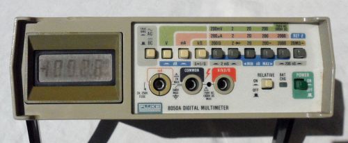Fluke 8050A True RMS Digital Voltmeter - Battery Option - For Parts