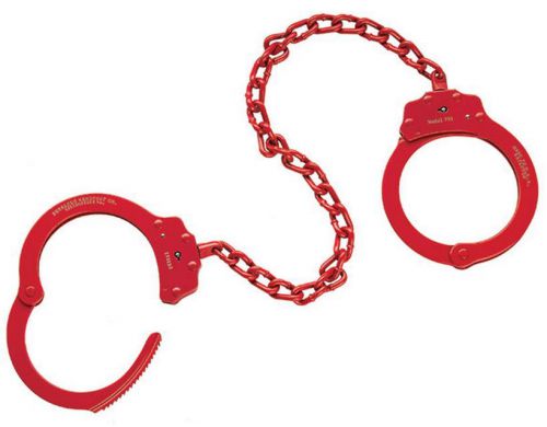 Red peerless 753 leg irons for sale