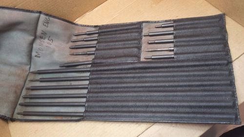 16 pcs assorted extra long drive pin punches set for sale