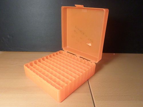 Usa scientific 100-place hinged polypropylene 0.5 1.5 2.0ml tube storage box for sale