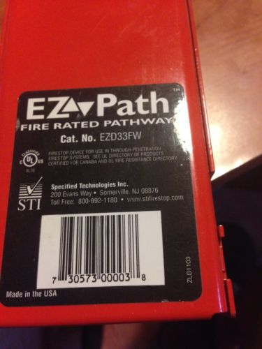 STI EZ Path Fire Rated Pathway EZD33FW