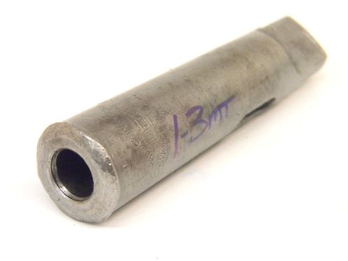 USED CELFOR USA MORSE TAPER DRILL SLEEVE MT1 socket to MT3 shank MTA ADAPTER