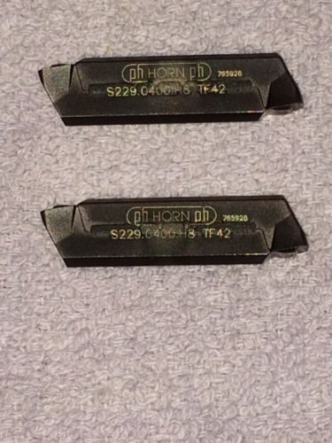 PH HORN GROOVE INSERTS--S229.0400.H8 TF42