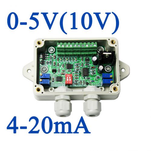0-5V(10V)/4-20mA Load Cell sensor Amplifier Transmitter strain gauge transducer