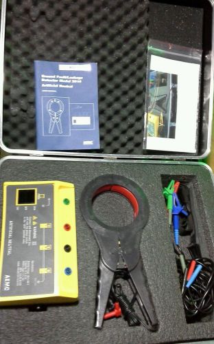 AEMC Ground Fault / Leakage Detector Model 2610 w/ Artificial Neutral Kit &amp; Case