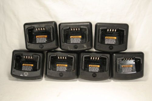 LOT of  7 Motorola Radio, RLN6175A Charging Base ONLY, Nice Cosmetic Condition