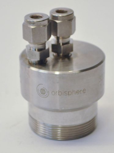 Hach Ultra Analytics 32001.011 Flow Pressure Chamber For an Orbisphere Sensor