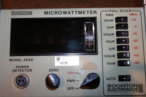 Boonton  Model 42AD, RF Digital Microwattmeter
