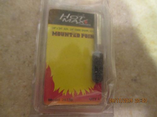 26156  HOT MAX  MOUNTED POINT 1/4&#034; X 3/4X 1/4&#034; SHANK   A5   B1