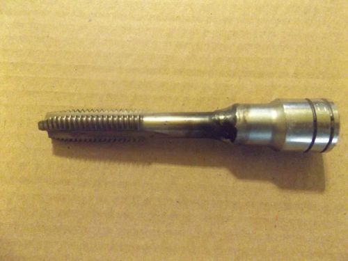 9/16&#034; - 12 Thread Tap With 1/2&#034; Drive Socket Welded On End 4 9/16&#034; Long 3 Flute