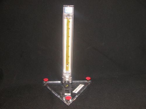Cole-parmer direct read variable area flowmeter 200 psi 150 mm scale fm042-75 for sale